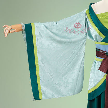 Gvavaya Anime Cosplay The Apothecary Diaries Cosplay Kusuriya no Hitorigoto Maomao Green Cosplay Costume