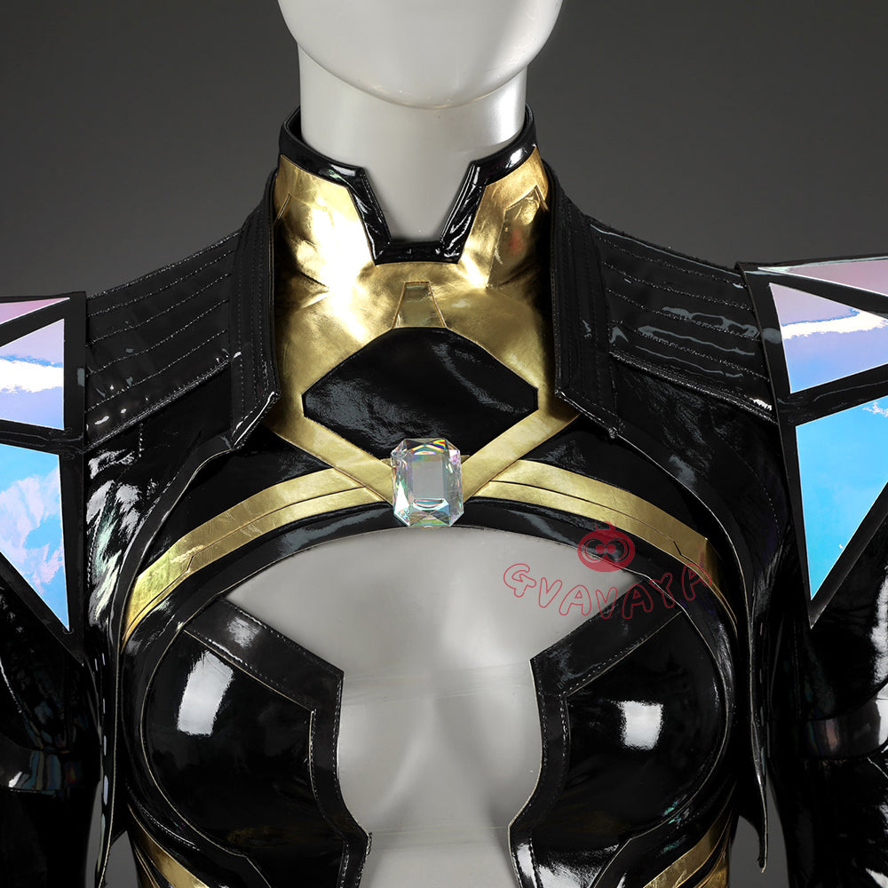 Gvavaya Game Cosplay White Queen Cosplay Emma X-Revolution Cosplay Costume