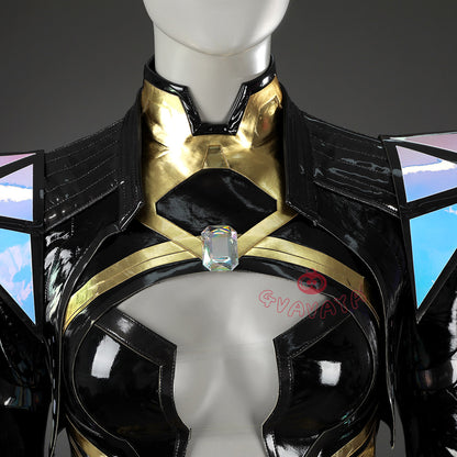 Gvavaya Game Cosplay White Queen Cosplay Emma X-Revolution Cosplay Costume