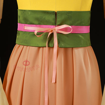 Gvavaya Anime Cosplay Maomao Yellow Dress Maomao Cosplay Costume