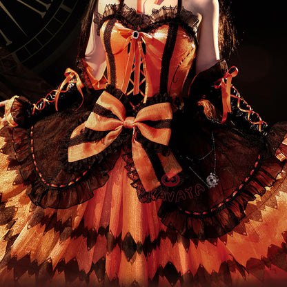 Gvavaya Cosplay DATE A LIVE  Cosplay Costume Tokisaki Kurumi (Nightmare) Cosplay