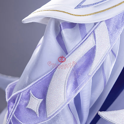 Gvavaya Game Cosplay Genshin Impact Cosplay Columbina (Damselette) Cosplay Costume A