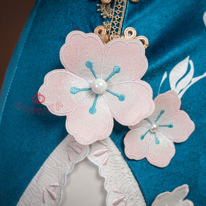 Gvavaya Game Cosplay Honkai: Star Rail Cosplay Ruan Mei Plumblossom Letter Cosplay Costume