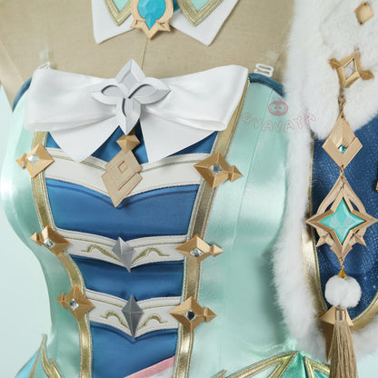 Gvavaya Game Cosplay Genshin Vesna Cosplay Costume