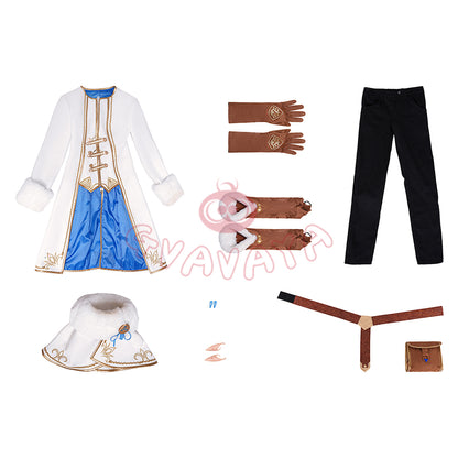 Gvavaya Game Cosplay The Legend of Zelda Breath of The Wild Princess Zelda Winter Outfit