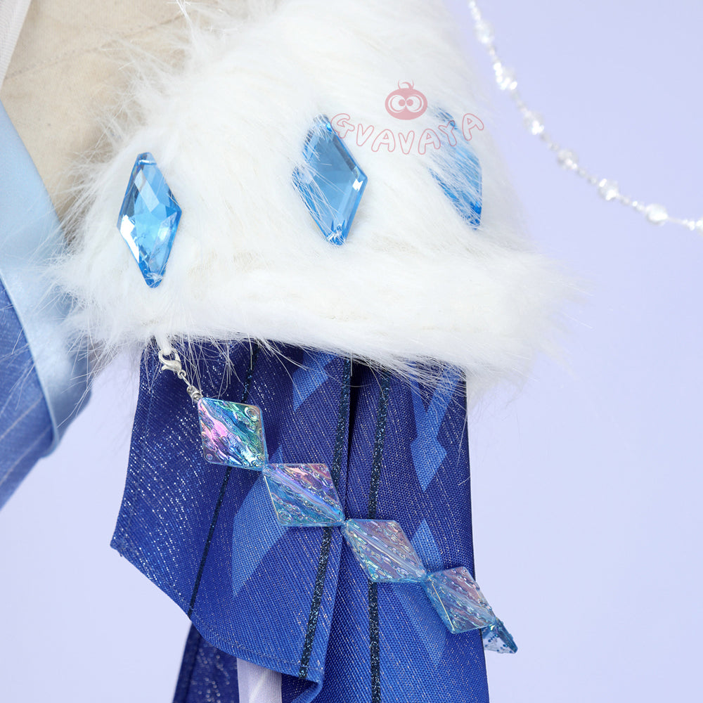 Gvavaya Game Cosplay Genshin Cryo Archon Tsaritsa Cosplay Costume
