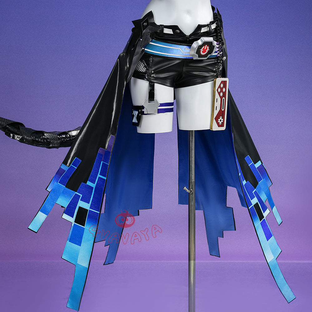 Gvavaya Game Cosplay Honkai : Star Rail Cosplay Silver Wolf LV.999 Cosplay Costume