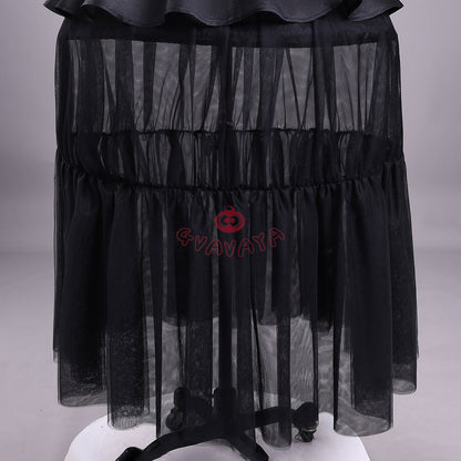 Gvavaya Movie Cosplay Wednesday Party Dress Wednesday Cosplay Halloween Costume