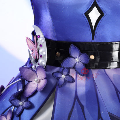 Gvavaya Game Cosplay Honkai Star Rail Cosplay Castorice Gossamer Flutter Splash Art Cosplay Costume