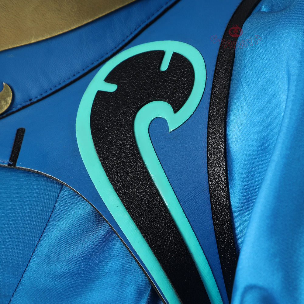 Gvavaya Game Cosplay Overwatch 2 x Street Fighter 6 Cosplay Chunli Juno Cosplay Costume