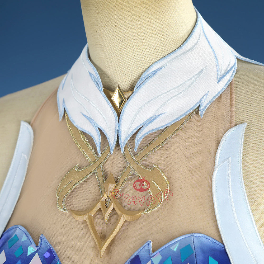 Gvavaya Game Cosplay Genshin Impact Odette Cosplay Costume