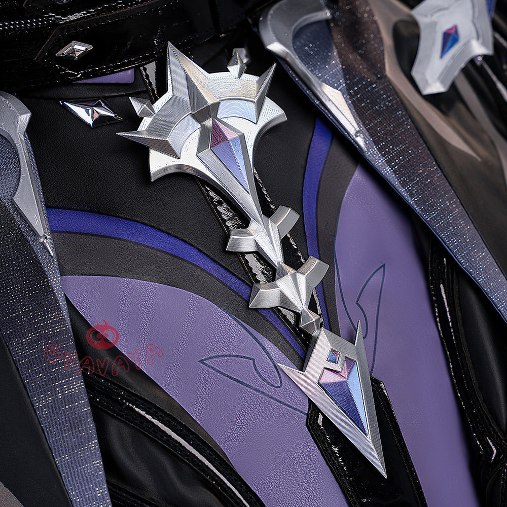 Gvavaya Game Cosplay Genshin Impact Cosplay Kyryll Chudomirovich Flins Cosplay Costume