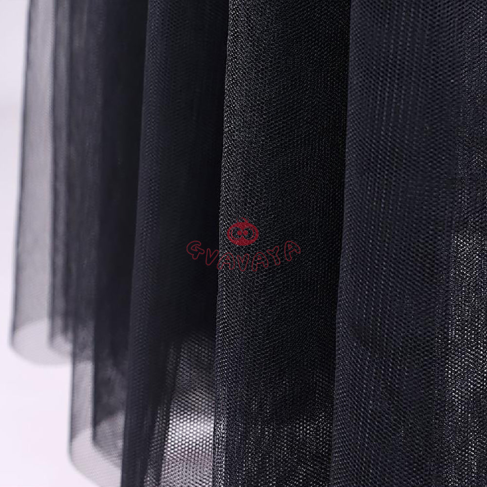 Gvavaya Movie Cosplay Wednesday Party Dress Wednesday Cosplay Halloween Costume