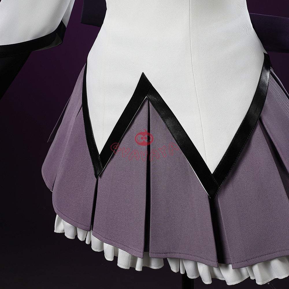 Gvavaya Anime Cosplay Puella Magi Madoka Magica Cosplay Homura Akemi Cosplay Costume A