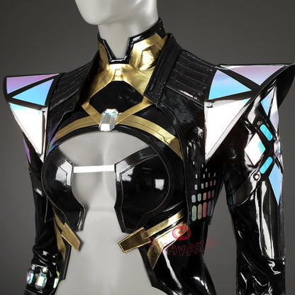 Gvavaya Game Cosplay White Queen Cosplay Emma X-Revolution Cosplay Costume