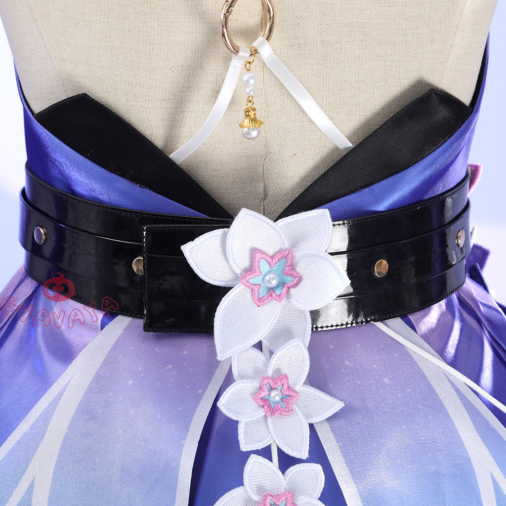Gvavaya Game Cosplay Honkai Star Rail Cosplay Castorice Gossamer Flutter Splash Art Cosplay Costume