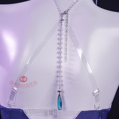 Gvavaya Game Cosplay Zenless Zone Zero Cosplay Vivian Iris of The Shore Cosplay Costume