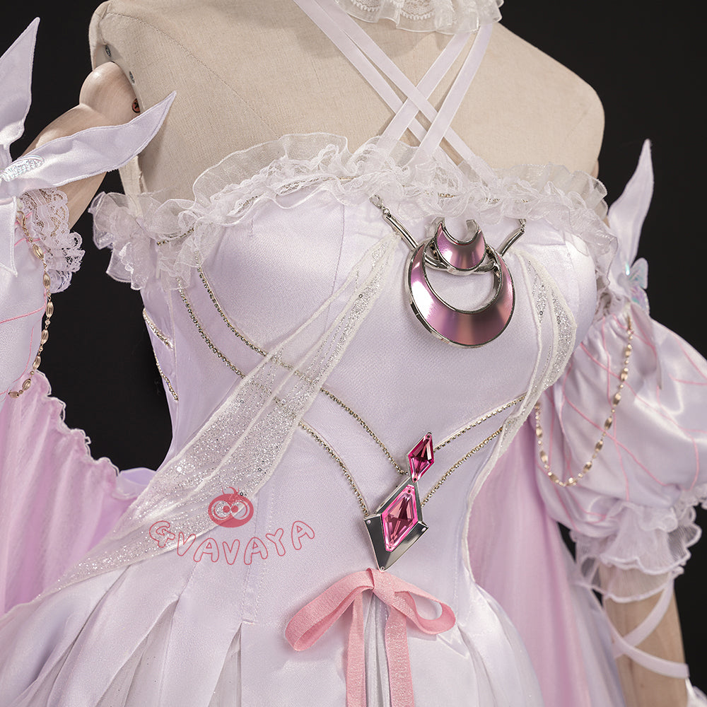 Gvavaya Game Cosplay Genshin Impact Cosplay Columbina 2026 Fes Cosplay Costume