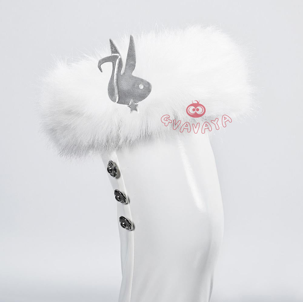 Gvavaya Game Cosplay Goddess of Victory: Nikke Cosplay Blanc (Fortune Express) Cosplay Costume