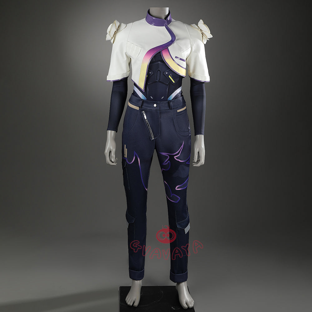 Gvavaya Game Cosplay Valorant Vyse Cosplay Costume Valorant Vyse Cosplay