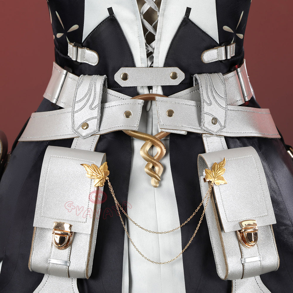 Gvavaya Game Cosplay WuWa Cosplay Dark Phrovola Cosplay Costum
