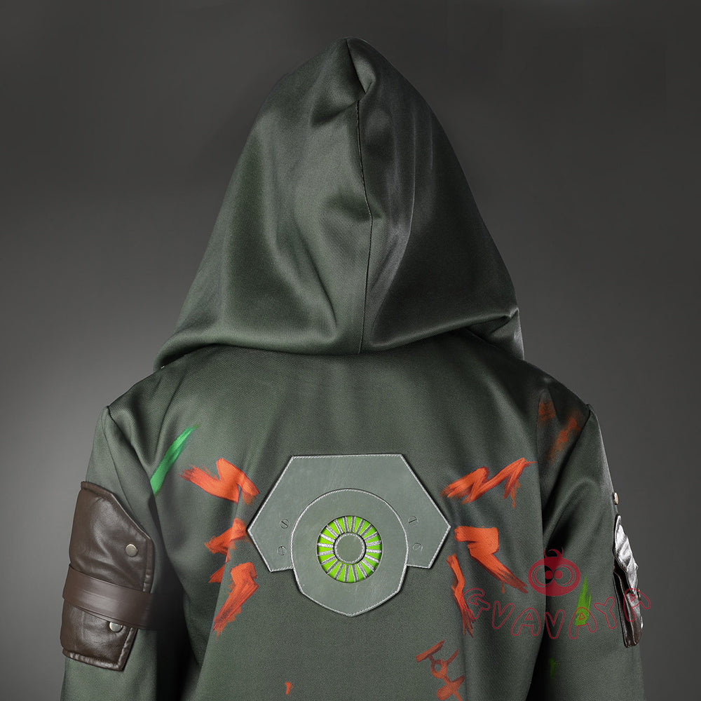 Gvavaya Game Cosplay League of Legends Cosplay the Boy Who Shattered Time: Ekko Cosplay Costume