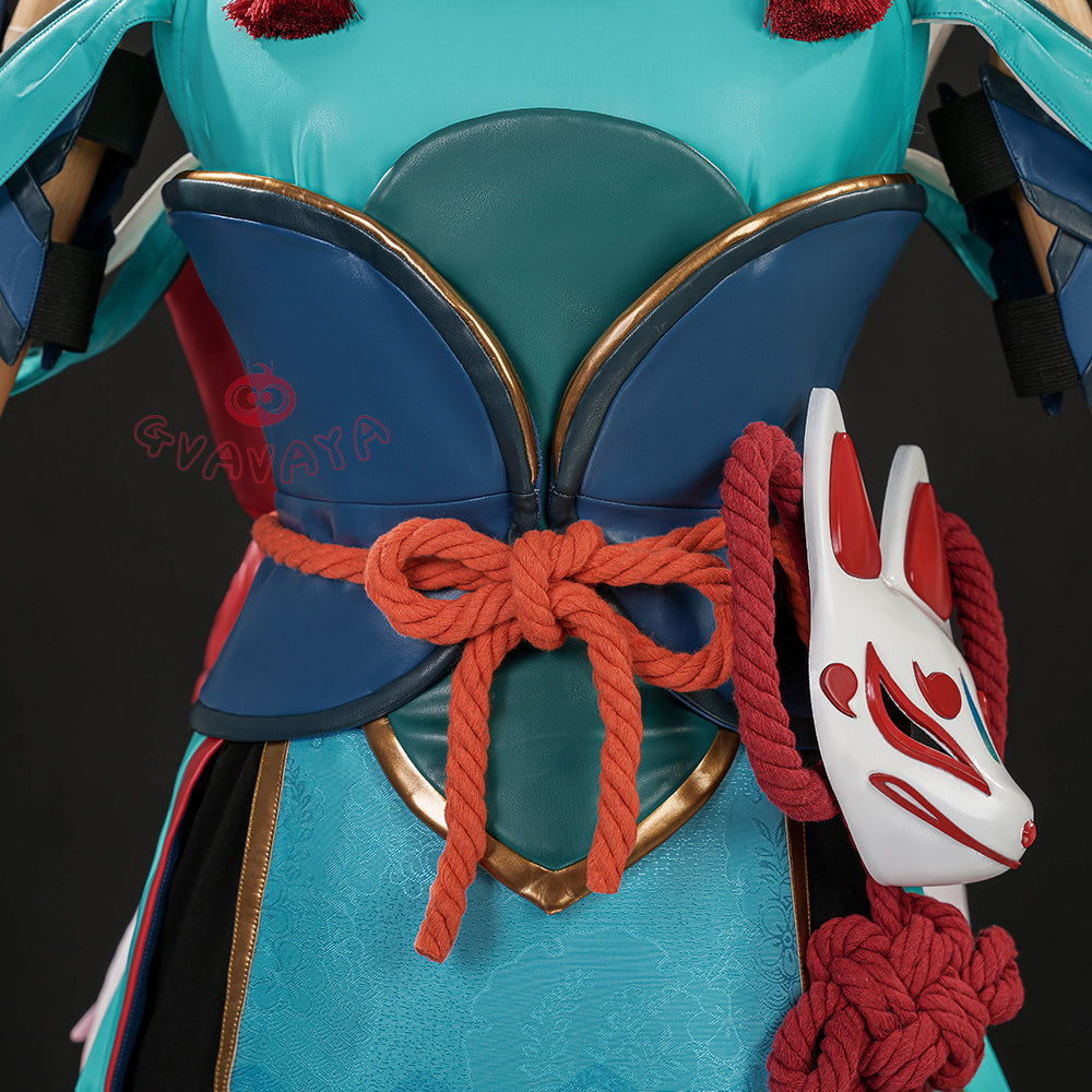 Gvavaya Game Cosplay Over watch2 Kiriko Spirits Cosplay Costume Kiriko Cosplay