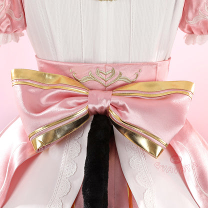 Gvavaya Game Cosplay Kiriko Pink Cat Maid Cosplay Costume