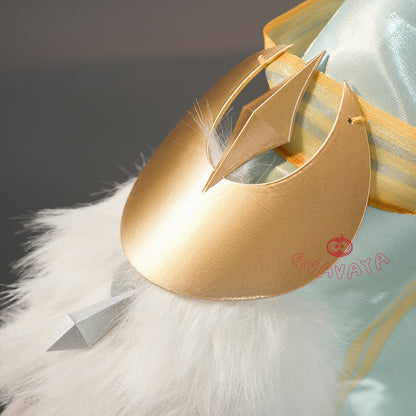 Gvavaya Game Cosplay Genshin Impact Cosplay Zibai Cosplay Costume