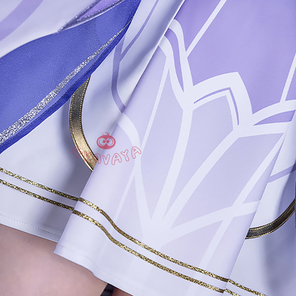 Gvavaya Game Cosplay Genshin Impact Cosplay Columbina (Damselette) Cosplay Costume A