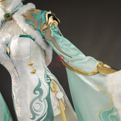 Gvavaya Game Cosplay Genshin Impact Cosplay Zibai Cosplay Costume