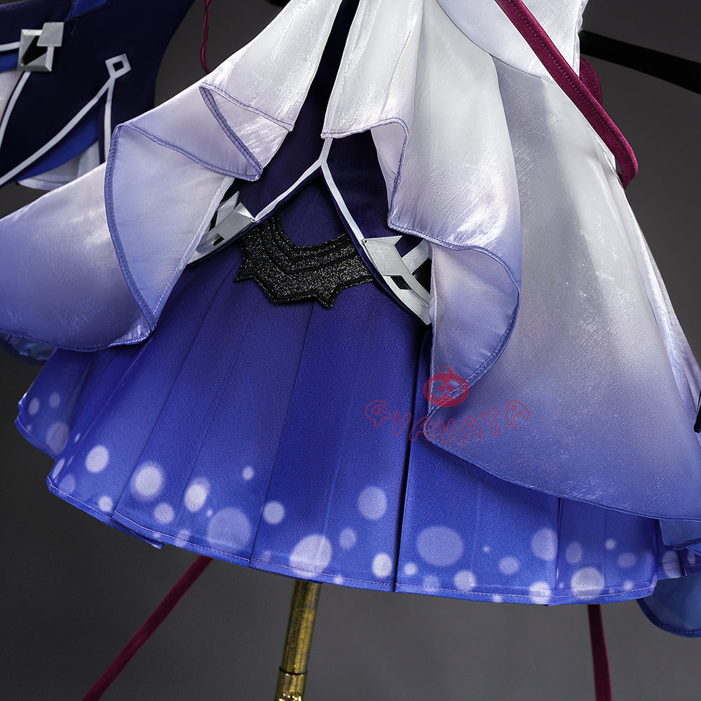 Gvavaya Game Cosplay Honkai Impact 3rd Cosplay Seele  Cyan Sea Cosplay Costume