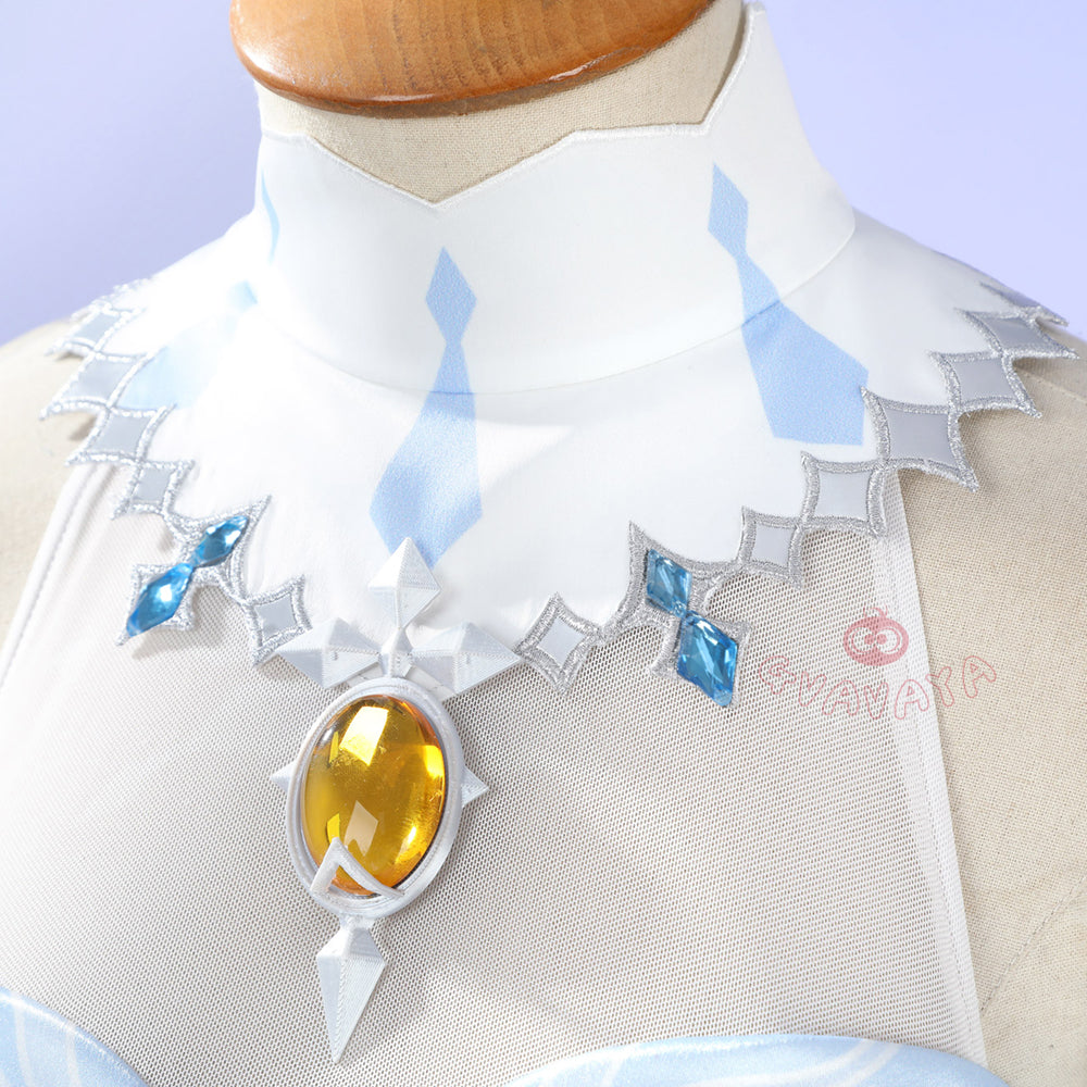 Gvavaya Game Cosplay Genshin Cryo Archon Tsaritsa Cosplay Costume