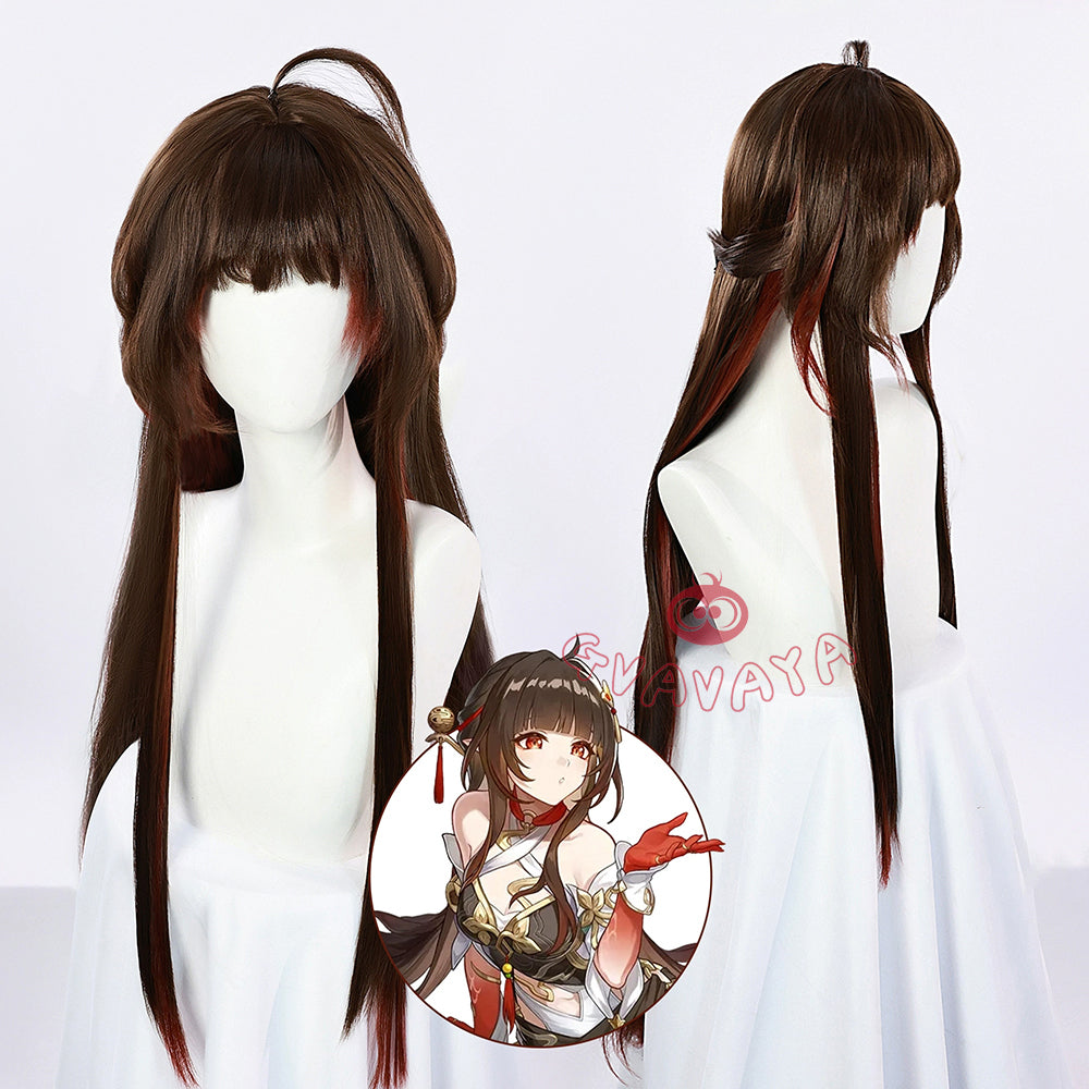 Gvavaya Game Cosplay Honkai: Star Rail Cosplay Lingsha Cosplay Costume