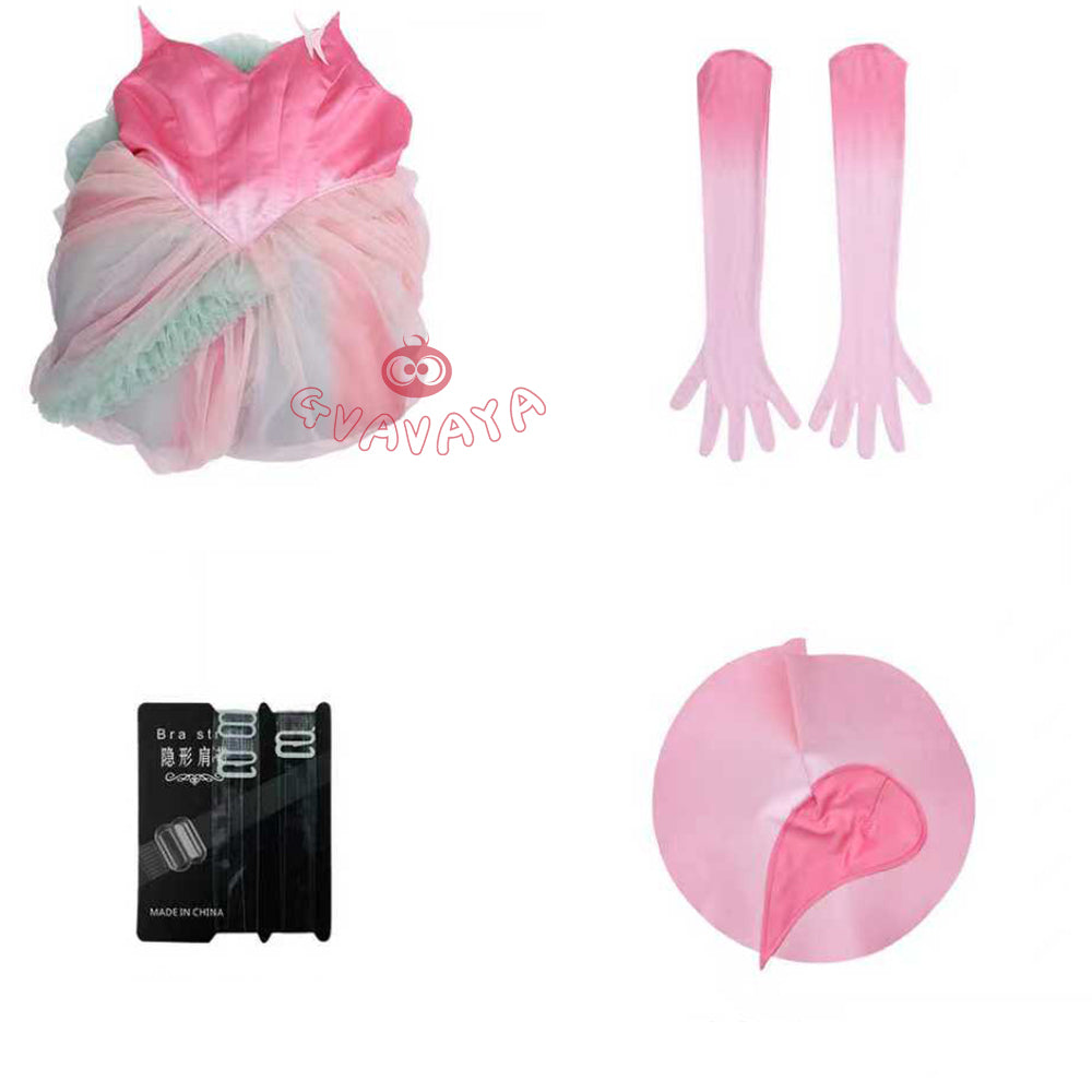 Gvavaya Anime Cosplay Wicked Cosplay Glinda Cosplay Costume