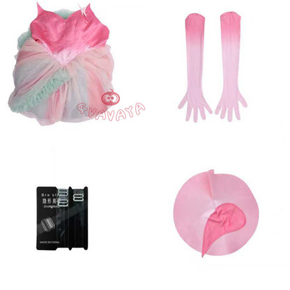 Gvavaya Anime Cosplay Wicked Cosplay Glinda Cosplay Costume