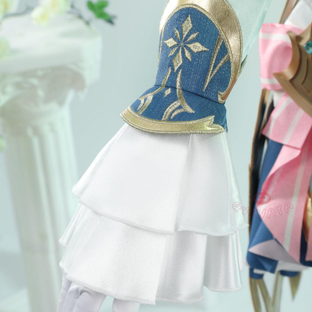 Gvavaya Game Cosplay Genshin Vesna Cosplay Costume