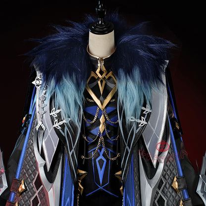 Gvavaya Game Cosplay Genshin Impact 11th Fatui Harbingers Cosplay  The Captain: II Capitano Cosplay Costume