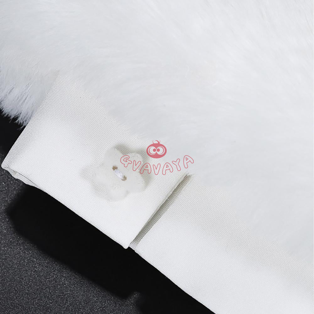 Gvavaya Game Cosplay Goddess of Victory: Nikke Cosplay Blanc (Fortune Express) Cosplay Costume