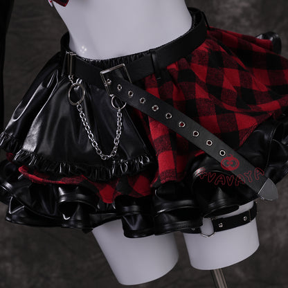 Gvavaya Anime Cosplay Aassuukka Rock Style Cosplay Costume