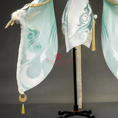 Gvavaya Game Cosplay Genshin Impact Cosplay Zibai Cosplay Costume