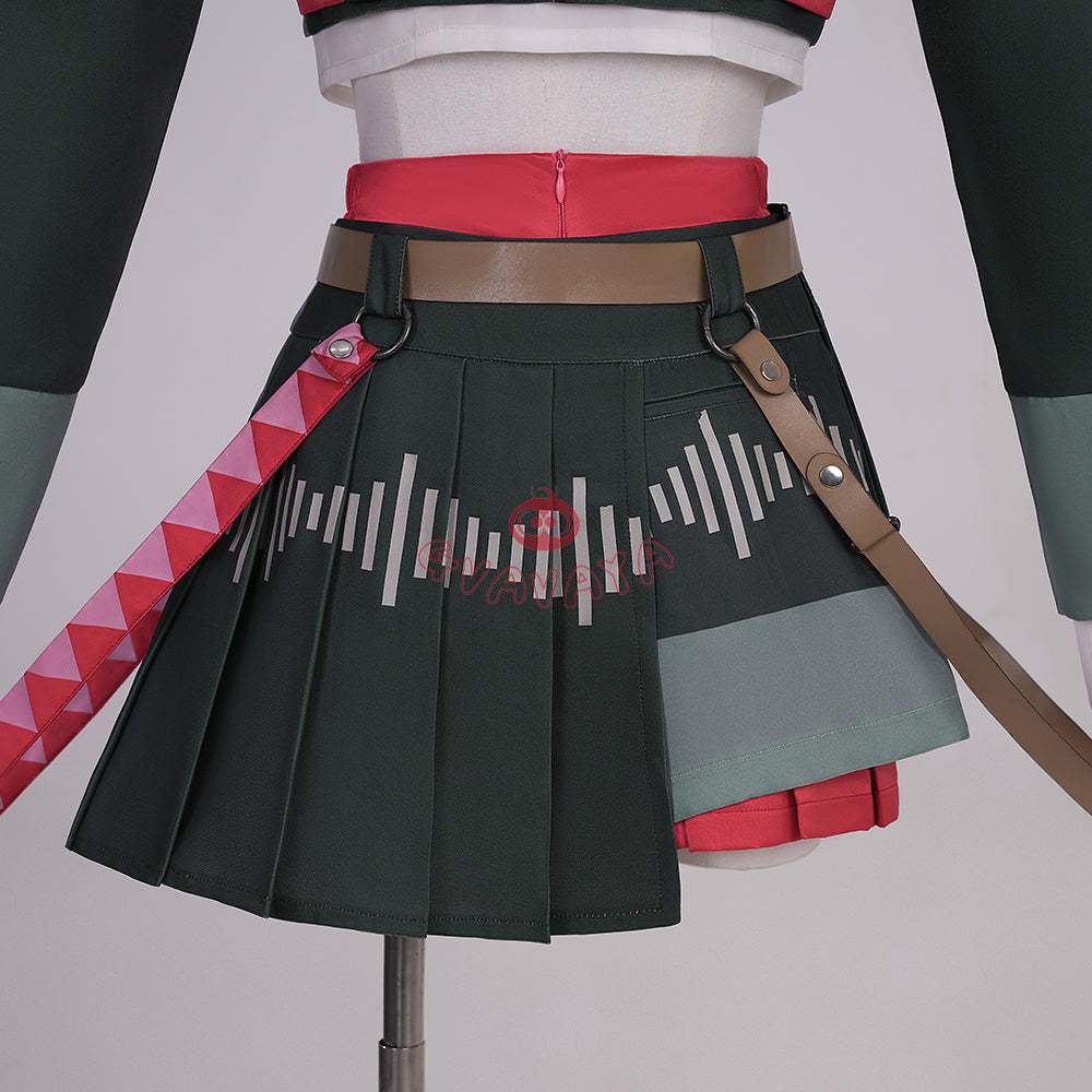 Gvavaya Cosplay Virtual Singer Cosplay Kasane Tteettoo Vvooiicceeppeeaakk Cosplay Costume
