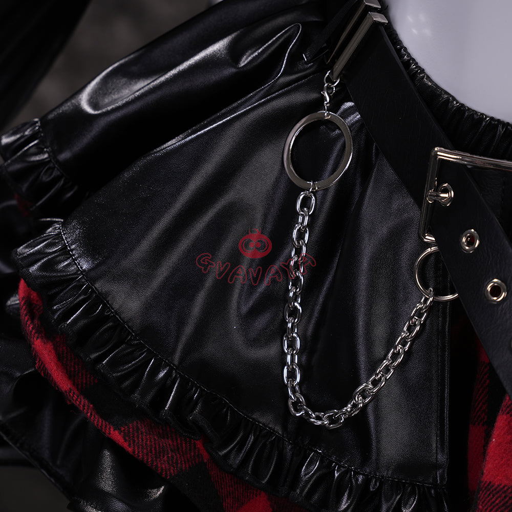 Gvavaya Anime Cosplay Aassuukka Rock Style Cosplay Costume