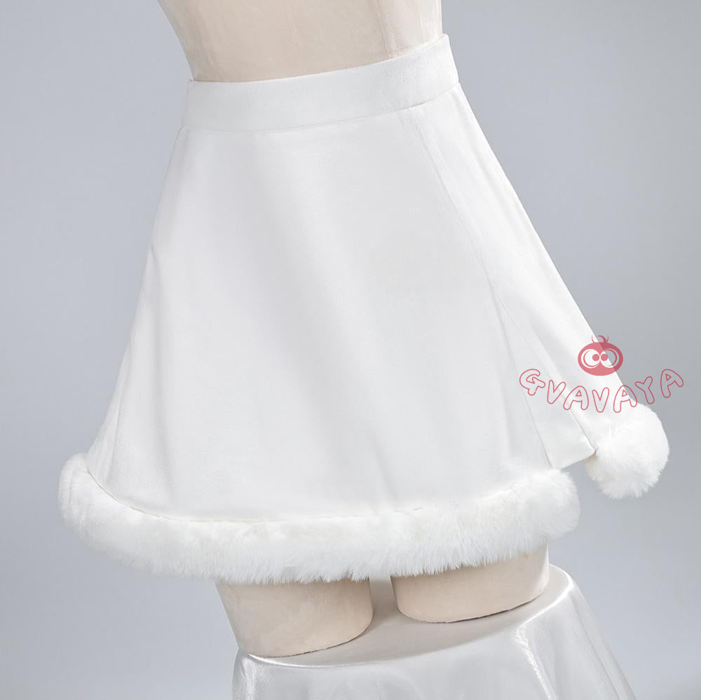 Gvavaya Game Cosplay Goddess of Victory: Nikke Cosplay Blanc (Fortune Express) Cosplay Costume