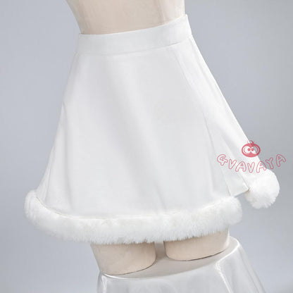 Gvavaya Game Cosplay Goddess of Victory: Nikke Cosplay Blanc (Fortune Express) Cosplay Costume