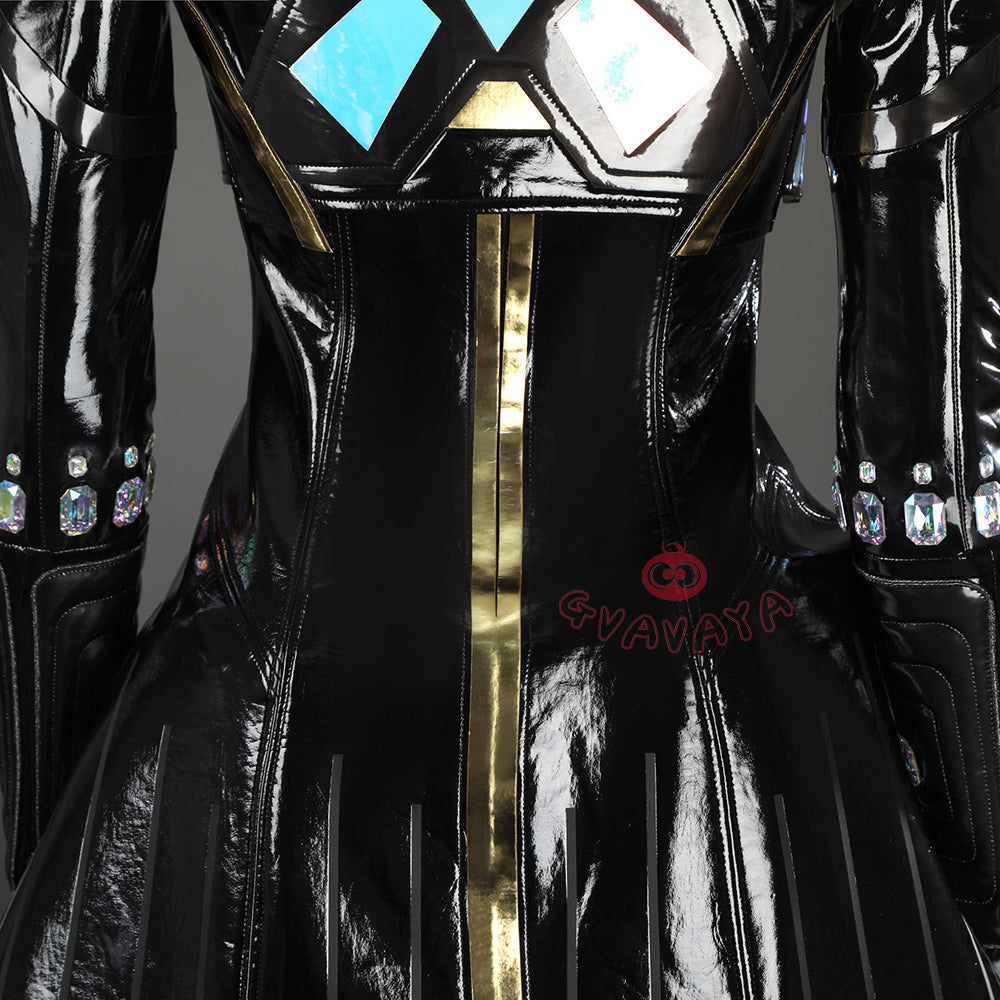 Gvavaya Game Cosplay White Queen Cosplay Emma X-Revolution Cosplay Costume