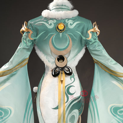 Gvavaya Game Cosplay Genshin Impact Cosplay Zibai Cosplay Costume