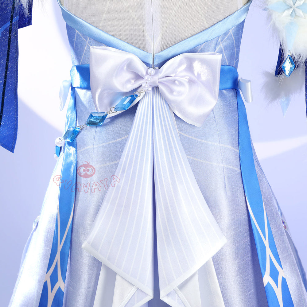 Gvavaya Game Cosplay Genshin Cryo Archon Tsaritsa Cosplay Costume