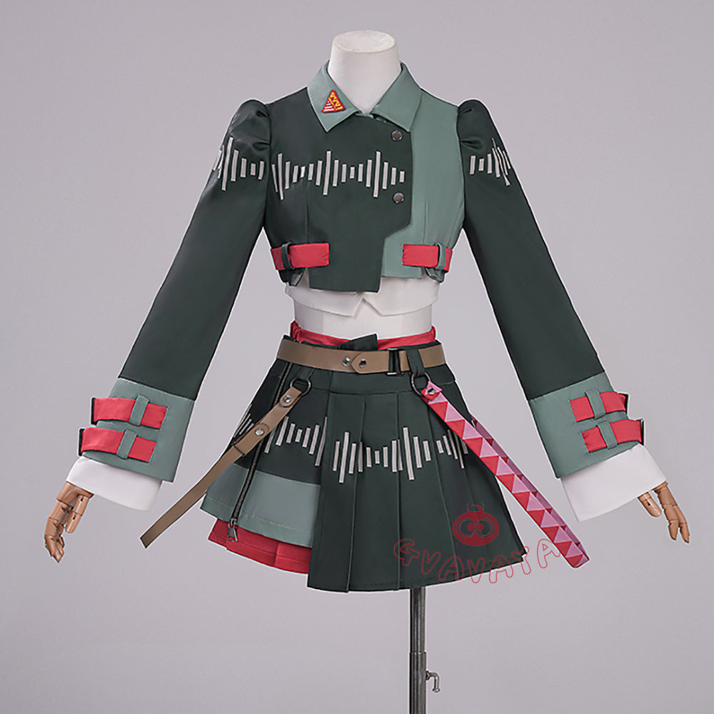 Gvavaya Cosplay Virtual Singer Cosplay Kasane Tteettoo Vvooiicceeppeeaakk Cosplay Costume
