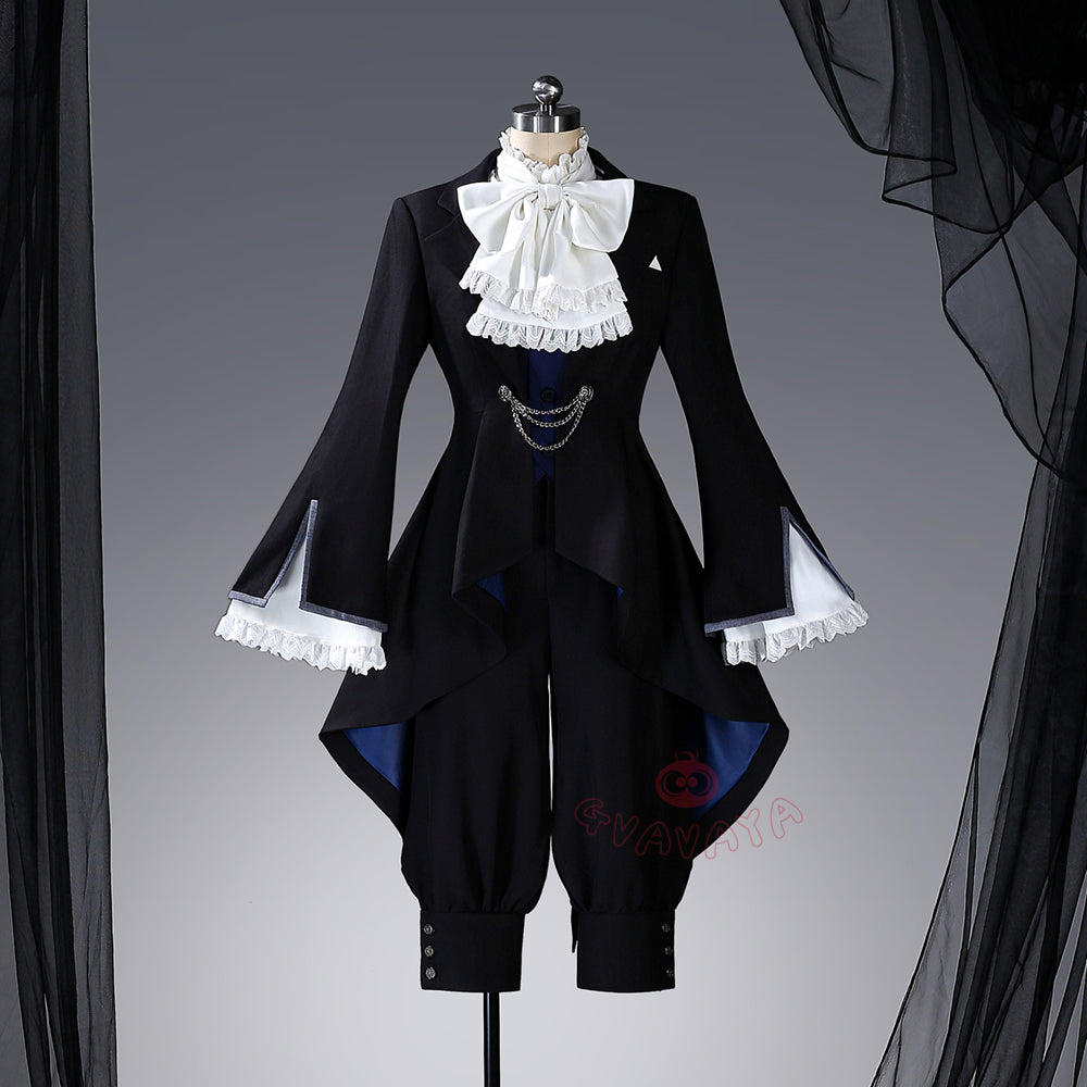 Gvavaya Anime Cosplay BlackB Cosplay Ciel Birthday Party Cosplay Costume